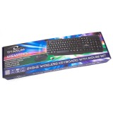 TITANUM TK108 Tastiera + mouse USB nero