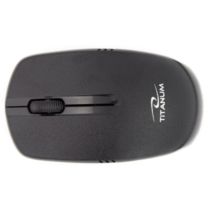 TITANUM TK108 Tastiera + mouse USB nero