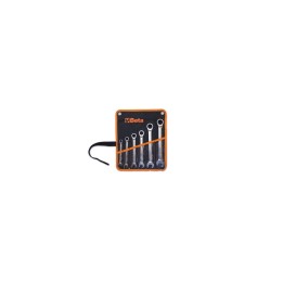 Beta 141/B6 Serie di 6 chiavi combinate a cricchetto diritte (art. 141) in busta 001410066