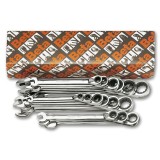 Beta 142/S15 Serie di 15 chiavi combinate a cricchetto reversibile (art. 142) 001420074