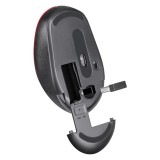 DEFENDER MOUSE AURIS MB-027 RF SILENT ROSSO 52026