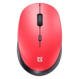 DEFENDER MOUSE AURIS MB-027 RF SILENT ROSSO 52026