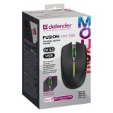 DEFENDER MOUSE WIRELESS FUSION NERO 52283