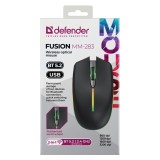 DEFENDER MOUSE WIRELESS FUSION NERO 52283