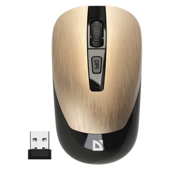 DEFENDER MOUSE WIRELESS WAVE DORATO 52994