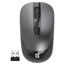 DEFENDER MOUSE WIRELESS WAVE ARGENTO 52993