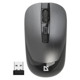 DEFENDER MOUSE WIRELESS WAVE ARGENTO 52993