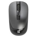 DEFENDER MOUSE WIRELESS WAVE ARGENTO 52993