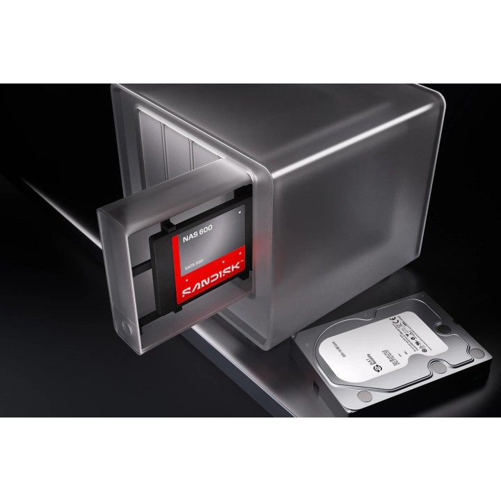 SanDisk NAS 600 500 GB 2.5 Serial ATA III TLC 3D NAND