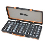 Beta 1495/C6 Assortimento di utensili per la riparazione dei filetti della coppa olio 014950500