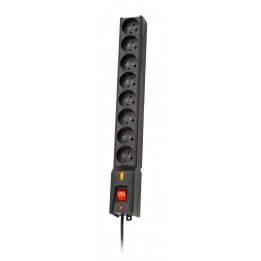 LESTAR 1966004055 Ciabatta 3 m 230 AC presa(e) Indoor nero