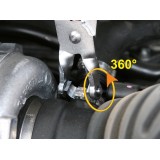 Beta 1472FC Pinza per fascette Clic con teste orientabili 014720090