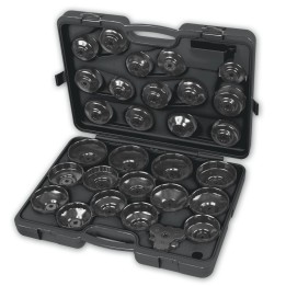 Beta 1493/C30 Serie di 28 chiavi a bussola per filtri olio 014930000