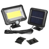 Maclean Energy MCE438 Solar LED faro con sensore di movimento IP44 5W 400lm 6000K bianco freddo batteria al litio 1300 mAh 5.5V 