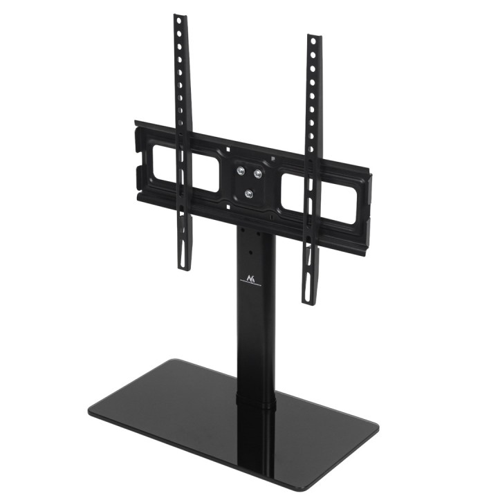 Maclean MC-450 supporto universale per TV per mobile max 40kg max VESA 400x400 32-65 base in vetro temperato regolazione altezza