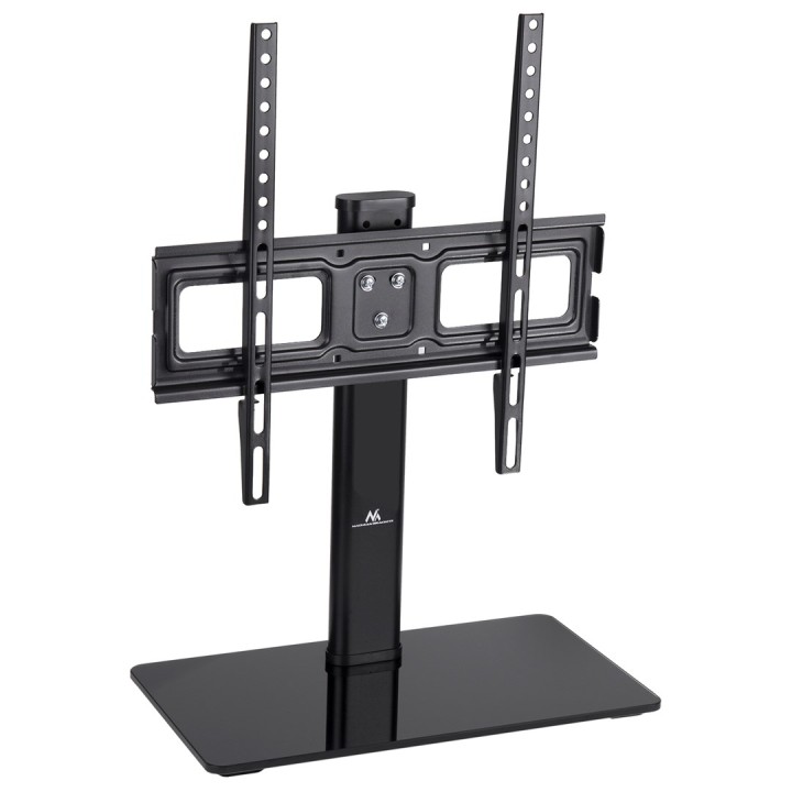 Maclean MC-450 supporto universale per TV per mobile max 40kg max VESA 400x400 32-65 base in vetro temperato regolazione altezza