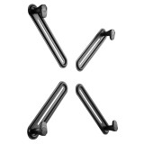 Maclean MC-899 Adattatore schermo non VESA 13 -27 75x75 100x100 max 8kg per monitor senza supporto di montaggio standard VESA LE