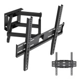 Maclean TV supporto / staffa max VESA 400x400 32-70 fino a 40 kg nero regolazione inclinazione +12°–-12° e regolazione rotazione