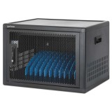 Manhattan Armadietto di ricarica per laptop da scrivania (o carrello) tramite USB-C 65W 16 12 scomparti idoneo per laptop USB-C 