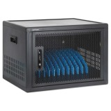 Manhattan Armadietto di ricarica per laptop da scrivania (o carrello) tramite USB-C 65W 16 12 scomparti idoneo per laptop USB-C 