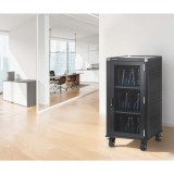 Manhattan Armadietto di ricarica per laptop carrello/tavolo tramite USB-C 65W 16 30 scomparti idoneo per laptop USB-C (fino a 16