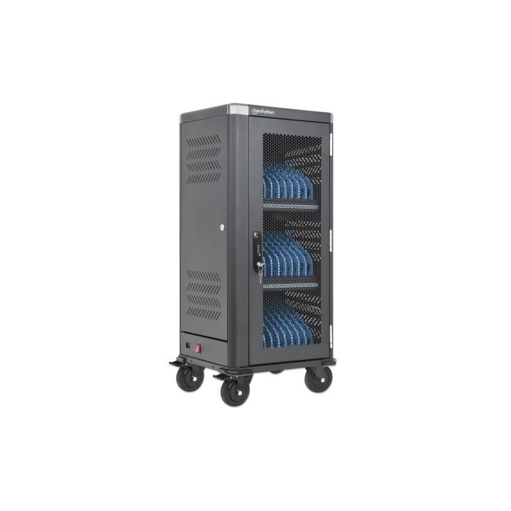 Manhattan iPad fino a 13 MacBook Air fino a 13 e Chromebook 14 30 scomparti carrello/tavolo di ricarica tramite USB-C (30W) anch