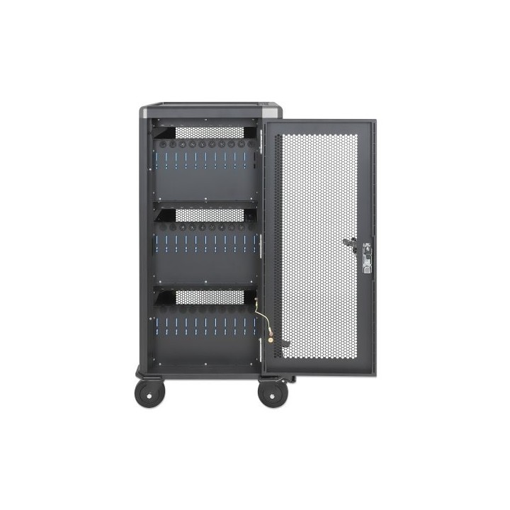 Manhattan iPad fino a 13 MacBook Air fino a 13 e Chromebook 14 30 scomparti carrello/tavolo di ricarica tramite USB-C (30W) anch