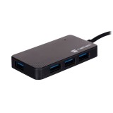 NATEC Hub USB 3.0 Moth (4 porte nero)