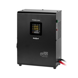 Rebel POWER-1000 alimentatore di emergenza a parete – inverter a onda sinusoidale pura con funzione di ricarica 12V 230V 1000VA/