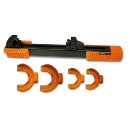 Beta 1555/QS Pressore per molle ammortizzatori Mac Pherson ed equivalenti con quattro staffe e protezioni corpo 015550005