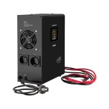 Rebel POWER-1000 alimentatore di emergenza a parete – inverter a onda sinusoidale pura con funzione di ricarica 12V 230V 1000VA/