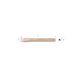 Beta 1701BA 350 Scalpelli esagonale antiscintilla 017010817