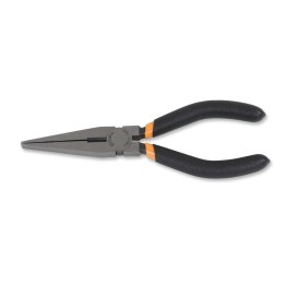 Beta 1162G 160 Pinze a becchi piatti lunghissimi diritti zigrinati manici ricoperti con 2 strati di PVC antiscivolo finitura ind