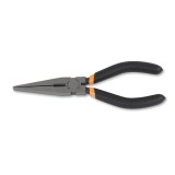 Beta 1162G 160 Pinze a becchi piatti lunghissimi diritti zigrinati manici ricoperti con 2 strati di PVC antiscivolo finitura ind