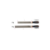Beta 1719BMB/P 300 Lime piatte a taglio universale impugnatura bimateriale antiscivolo 017190153