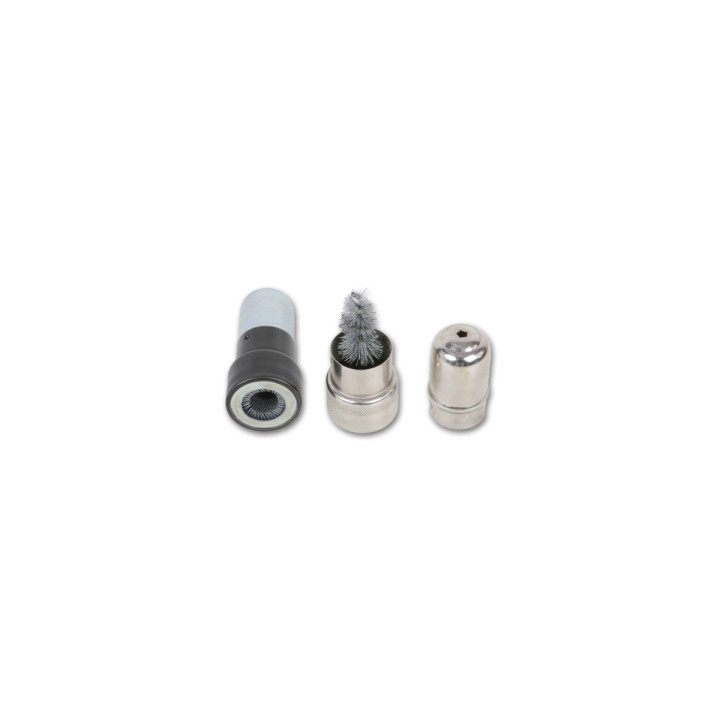 Beta 1737B Coppie di spazzole per pulizia morsetti e poli batteria veicoli filo in acciaio Ø filo 0,3 mm 017370050
