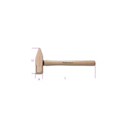 Beta 1370BA 500 Martelli tipo tedesco antiscintilla manico in legno 013700805