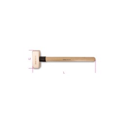 Beta 1380BA 1000 Mazzette antiscintilla manico in legno 013800810