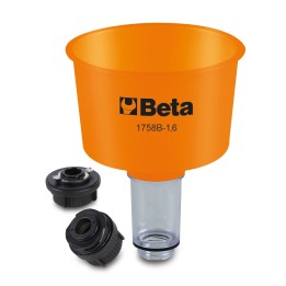 Beta 1758B-1,6 Imbuto antiriflusso da 1600 ml con attacchi rapidi 017580033