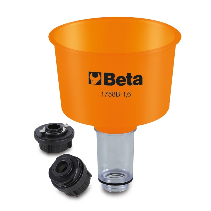 Beta 1758B-1,6 Imbuto antiriflusso da 1600 ml con attacchi rapidi 017580033