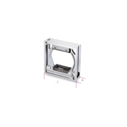 Beta 1699Q 150 Livella quadre di precisione in ghisa con 2 basi prismatiche rettificata a 2 fiale infrangibili in astuccio di le