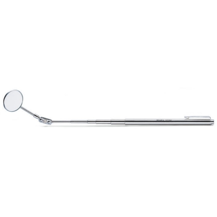 Beta 1715 Specchietto telescopico articolato corpo in metallo cromato 017150001