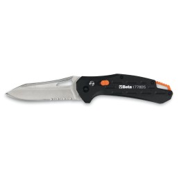 Beta 1778BS Coltello a serramanico con lama seghettata 017780035