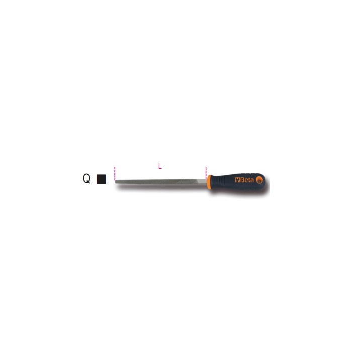 Beta 1719BMD12/Q Lime quadre a taglio grossolano, con impugnatura 017190325