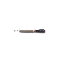 Beta 1719BMD6/M Lime mezzotonde a taglio grossolano, con impugnatura 017190197
