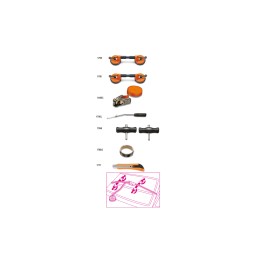 Beta 1766/8 Assortimento di 8 utensili per cristalli auto 017660100