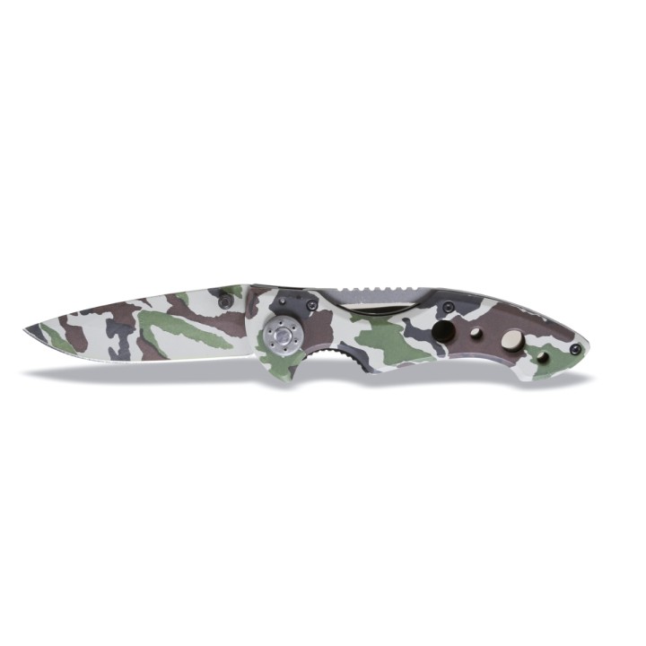Beta 1778CM Coltello a serramanico mimetico lama in acciaio temprato • in astuccio 017780099