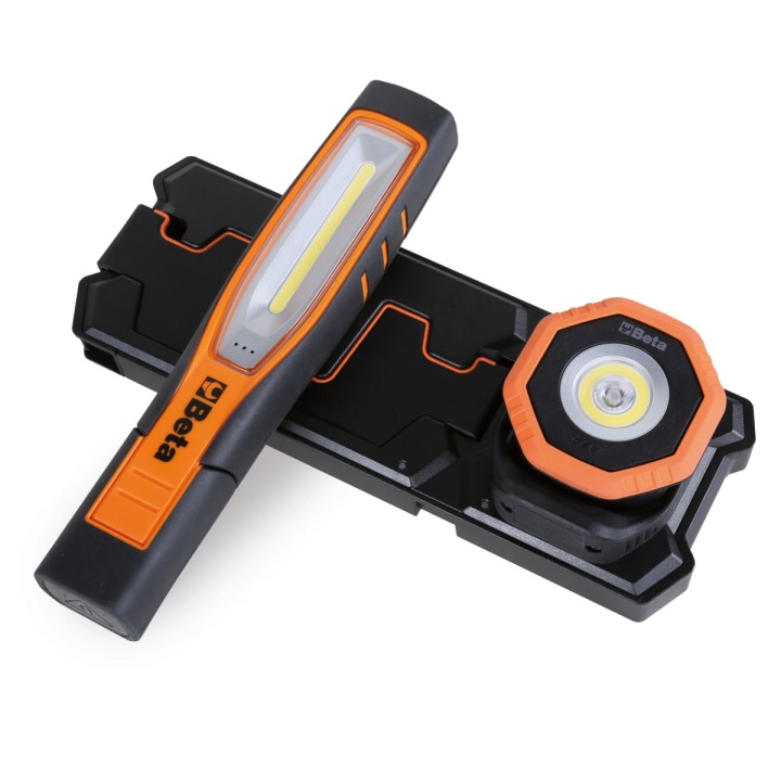 Beta 1838POCKET Lampada tascabile snodabile a LED con ricarica wireless 018380080
