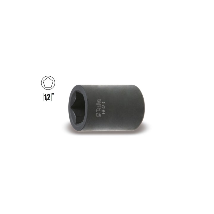 Beta 1471CF 14 Chiavi a bussola pentagonale per pinze freno 014710314