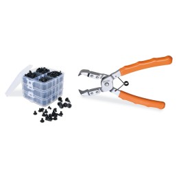 Beta 1478/K3 Kit pinze per pioli con assortimento clips in plastica 014780160